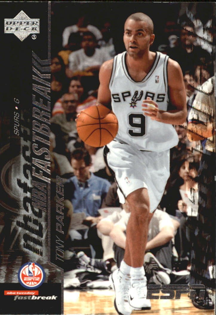 Tony Tony Parker 2005-06 Topps Style 1952 Blue Refractor Chrome
